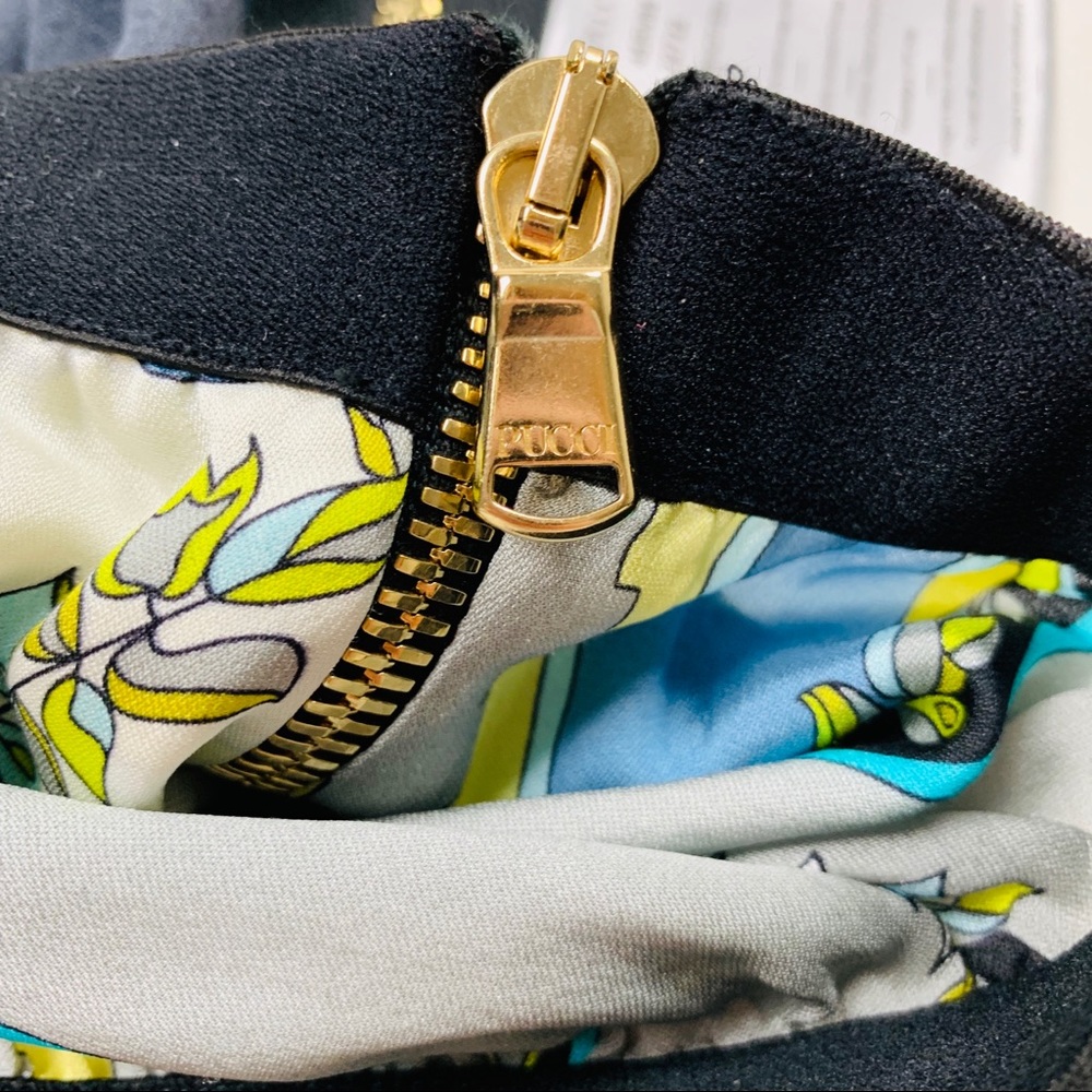 Emilio Pucci Silk Floral Print Skirt - Picture 10 of 13